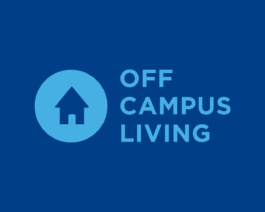 Light blue text on a dark blue background that says 